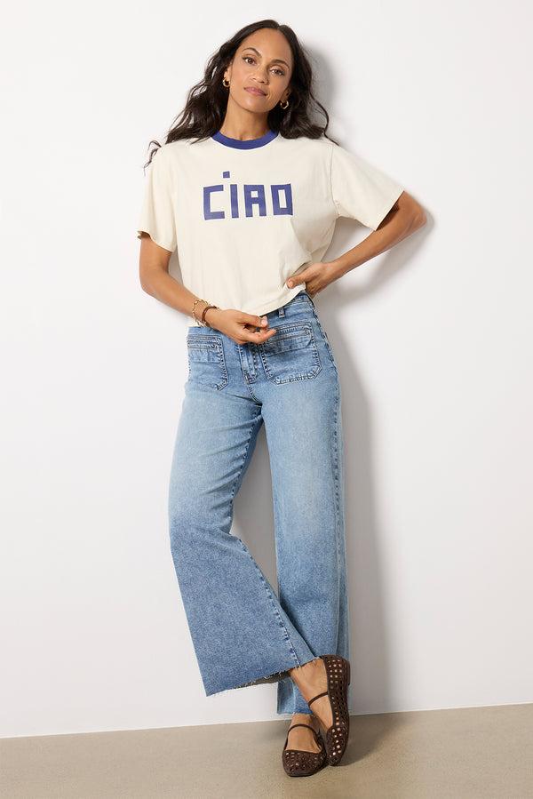 everve Meg Jean w Patch Pockets Mediumwash