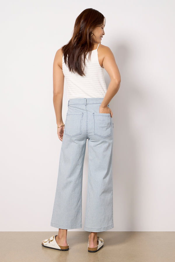 Everve Meg Railroad Blue/White