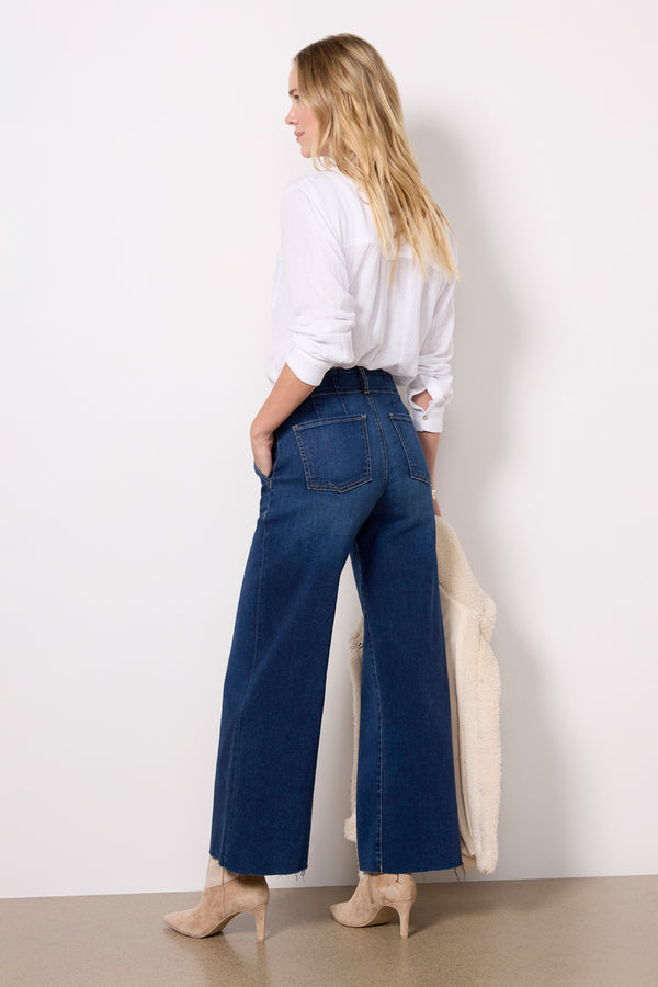 Everve Meg Utility W Raw Hem Demure