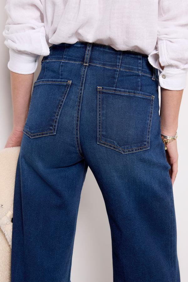 Everve Meg Utility W Raw Hem Demure