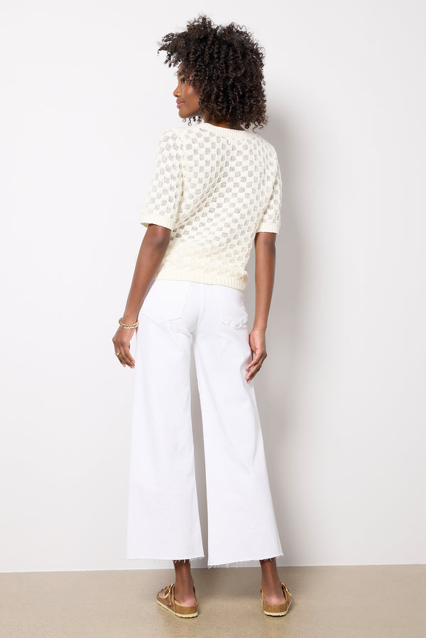 Everve Meg Wide Leg 29` Opticwhite