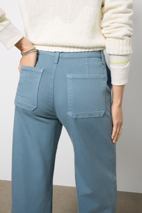 Everve Meg Wide Leg Blue