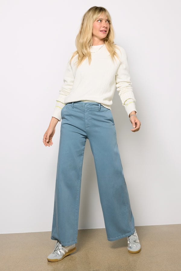 everve Meg Wide Leg Blue