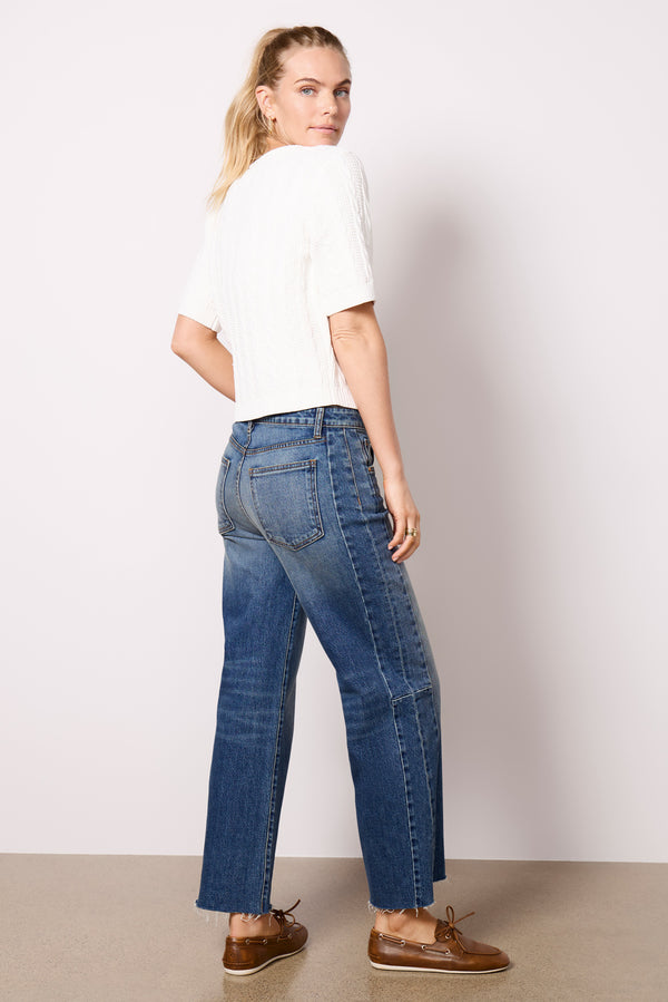 Everve Meg Wide Leg W Seaming Teamwork