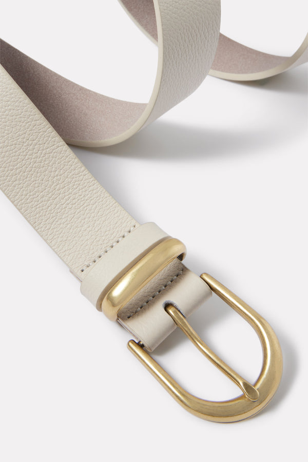 Everve Melanie Belt Ecru