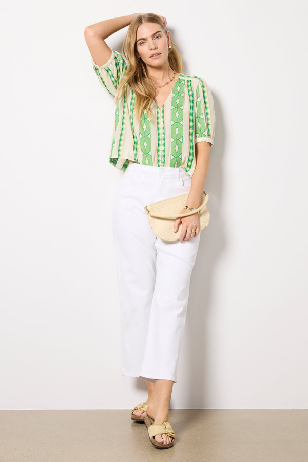 everve Melissa Crop Opticwhite