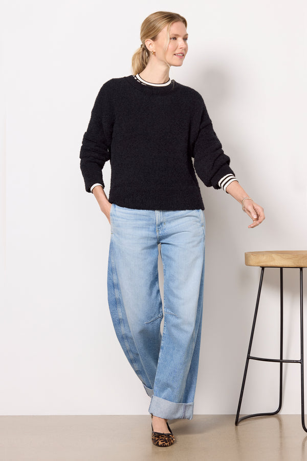 Everve Mila Pullover Black