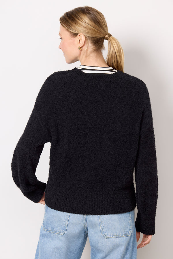 Everve Mila Pullover Black