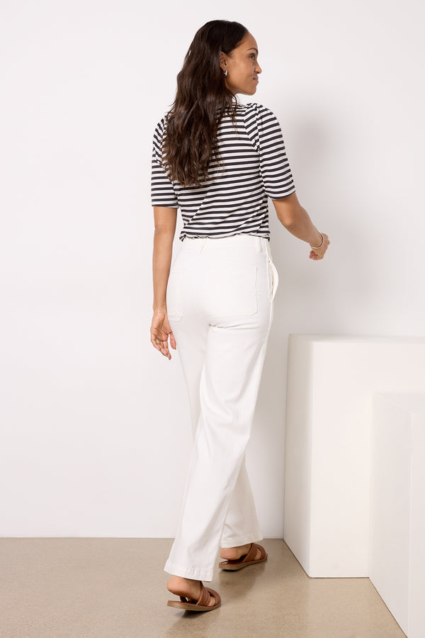 Everve Miller Trouser White