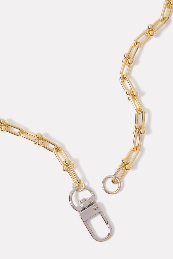 Everve Mina U Link Chain Necklace Gold/Silver
