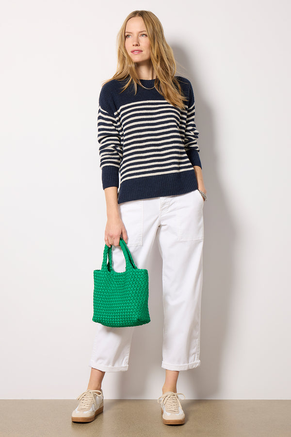 Everve Miramar Linen Crew Lighthousepoint
