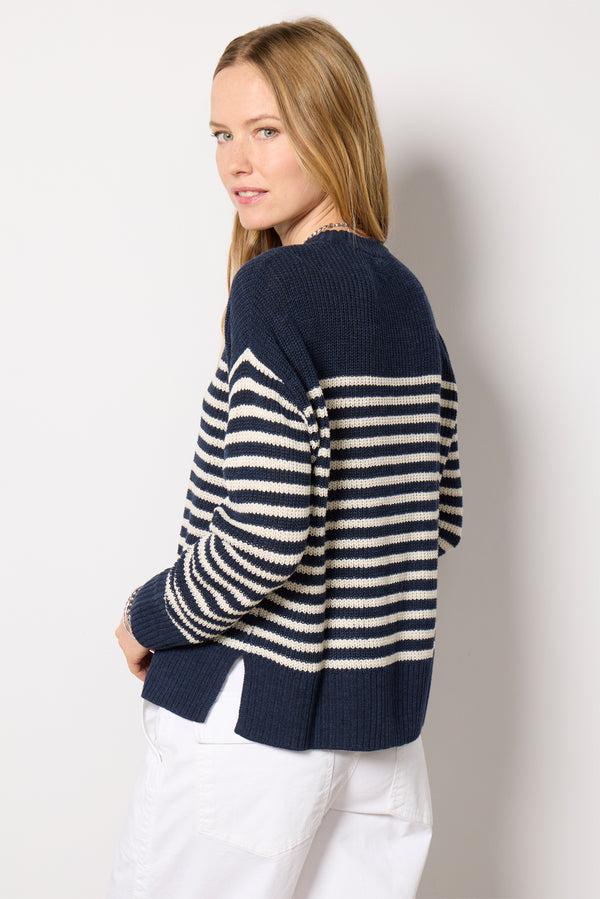 Everve Miramar Linen Crew Lighthousepoint