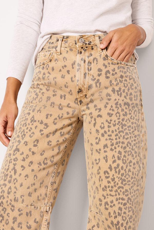 Everve Miro Relaxed Jean Naturalcheetah