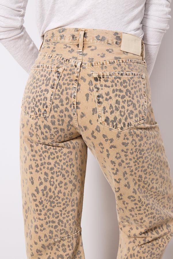 Everve Miro Relaxed Jean Naturalcheetah