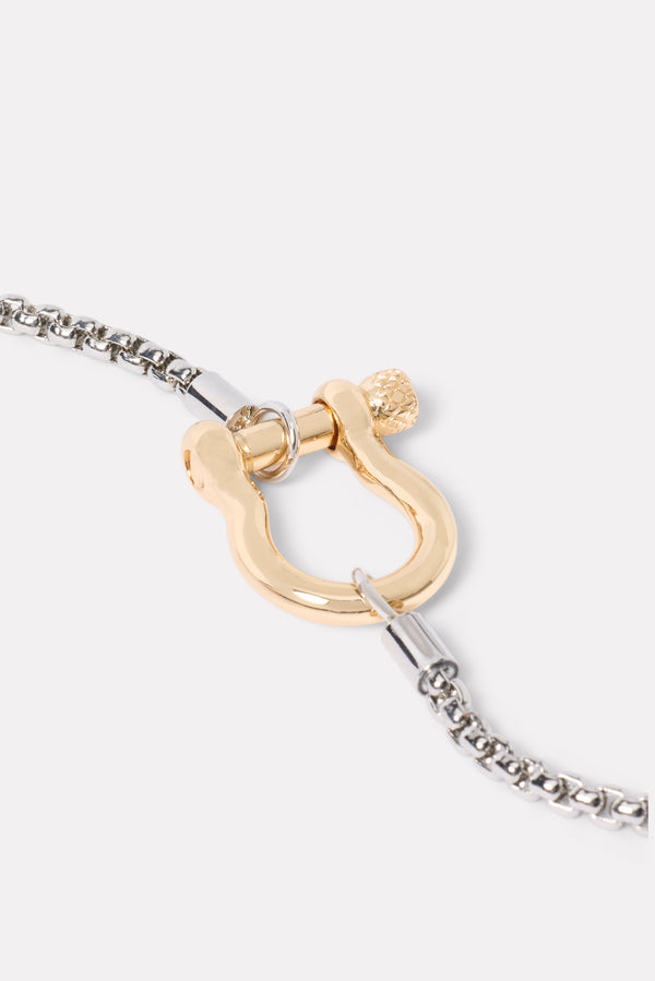 Everve Montgomery Necklace Silver/Gold