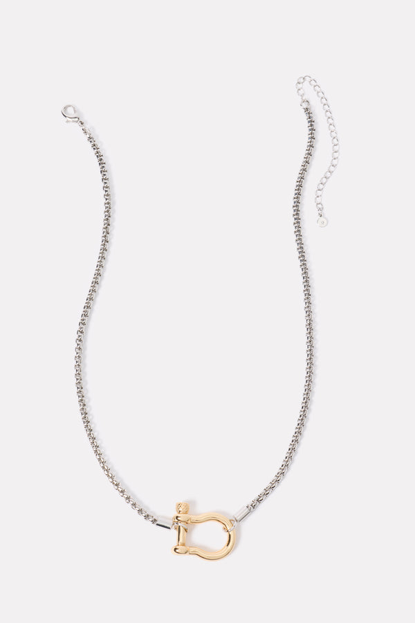 everve Montgomery Necklace Silver/Gold