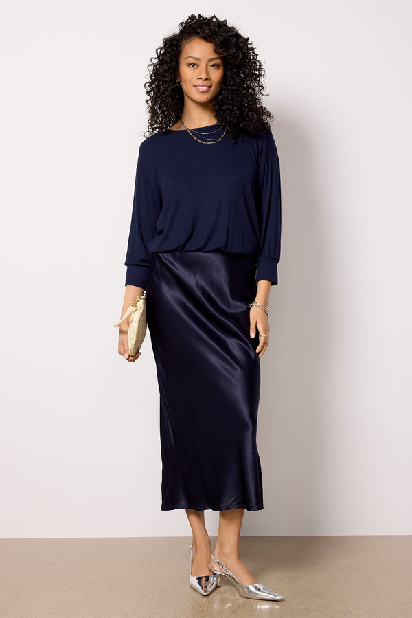everve Nadia Dress Nocturnal