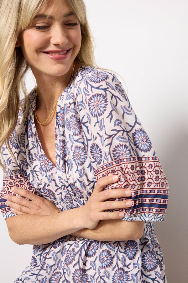 Everve Natalia Dress Creamfloral