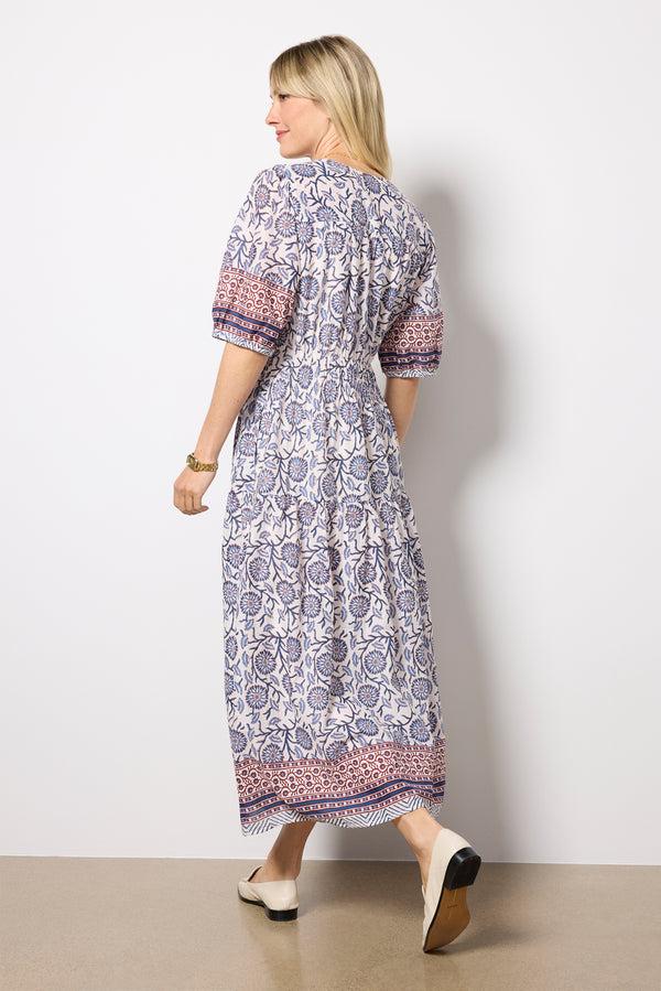 Everve Natalia Dress Creamfloral