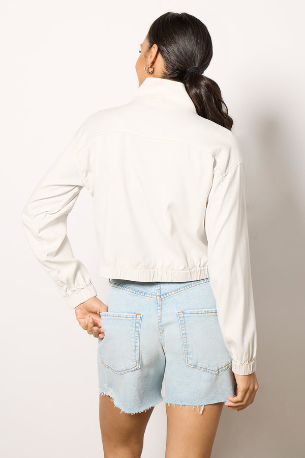 Everve Nelle Camp Jacket Ivory