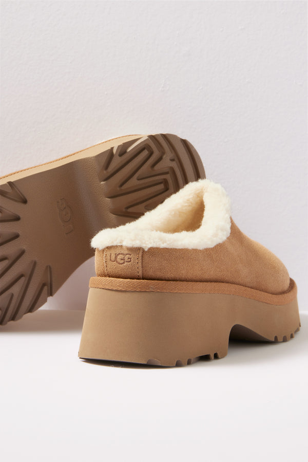 Everve New Heights Cozy Clog Chestnut