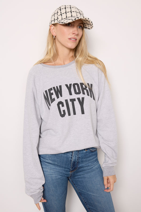 everve New York City Sweatshirt Vintageh.Grey