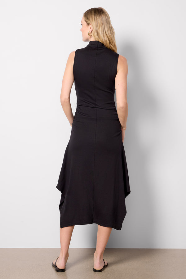 Everve Nicola Midi Dress Black