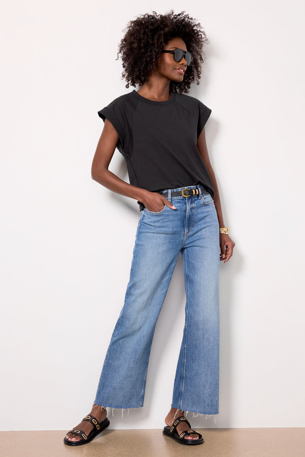 Everve Nora Muscle Tee Black