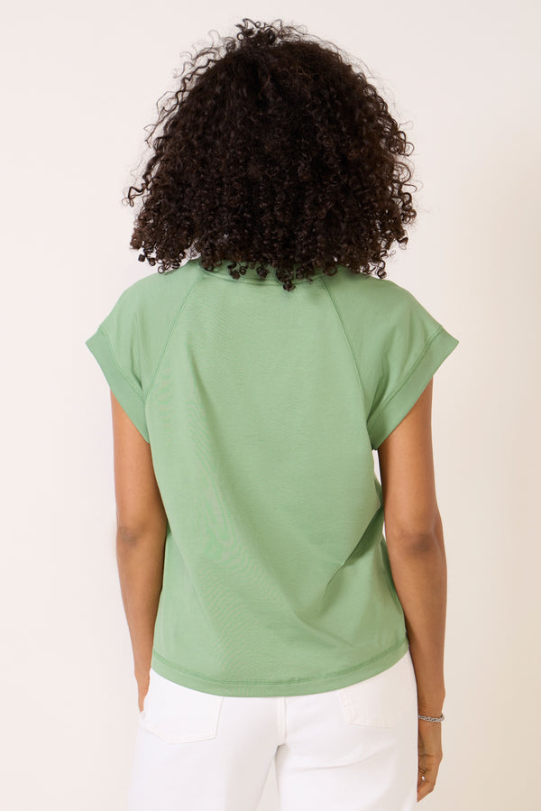 Everve Nora Muscle Tee Green