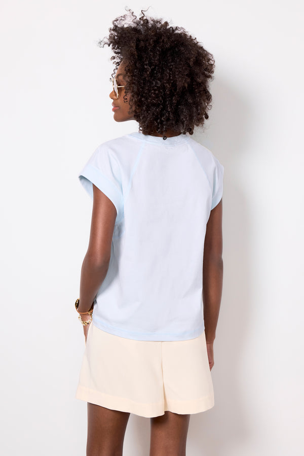 Everve Nora Muscle Tee Lightblue