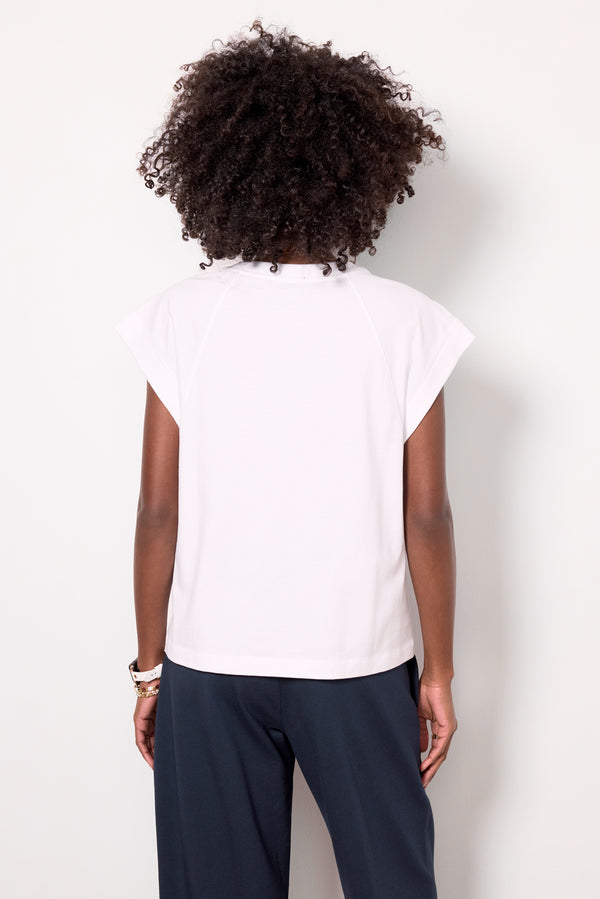 Everve Nora Muscle Tee White