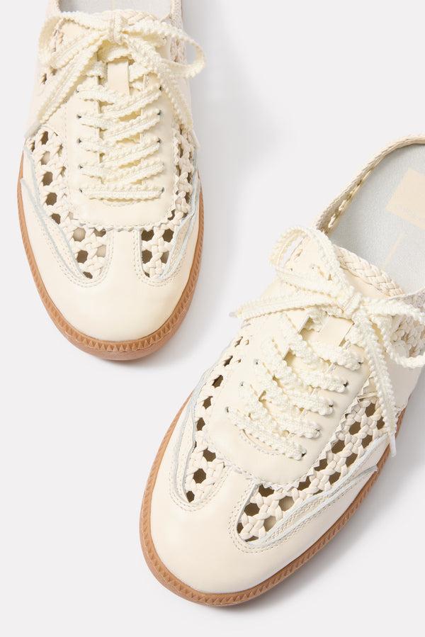 Everve Notice Woven Slide Sneaker Offwhite