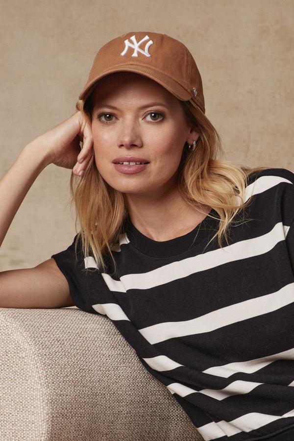 Everve NY Clean Up Baseball Hat Camel