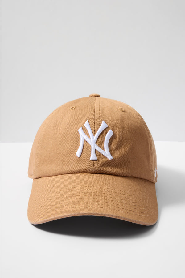 everve NY Clean Up Baseball Hat Camel