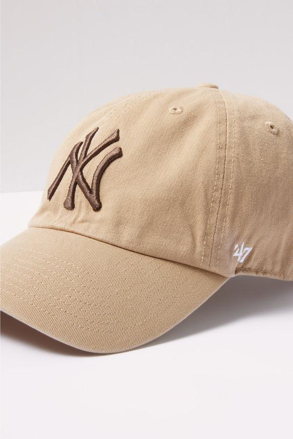 Everve NY Clean Up Baseball Hat Khaki/Brown