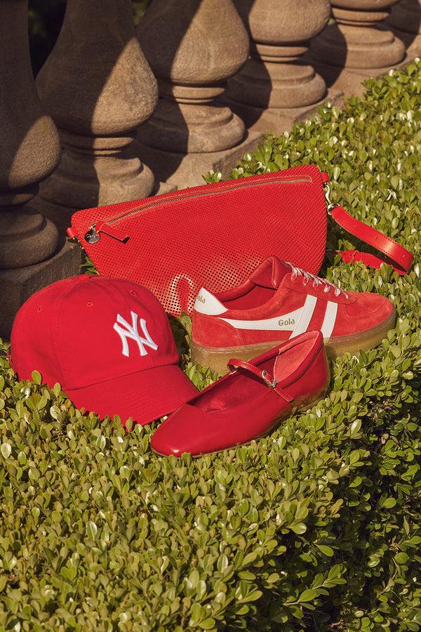 Everve NY Clean Up Baseball Hat Red