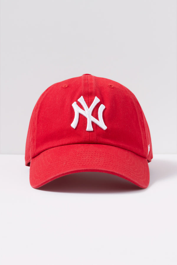 everve NY Clean Up Baseball Hat Red