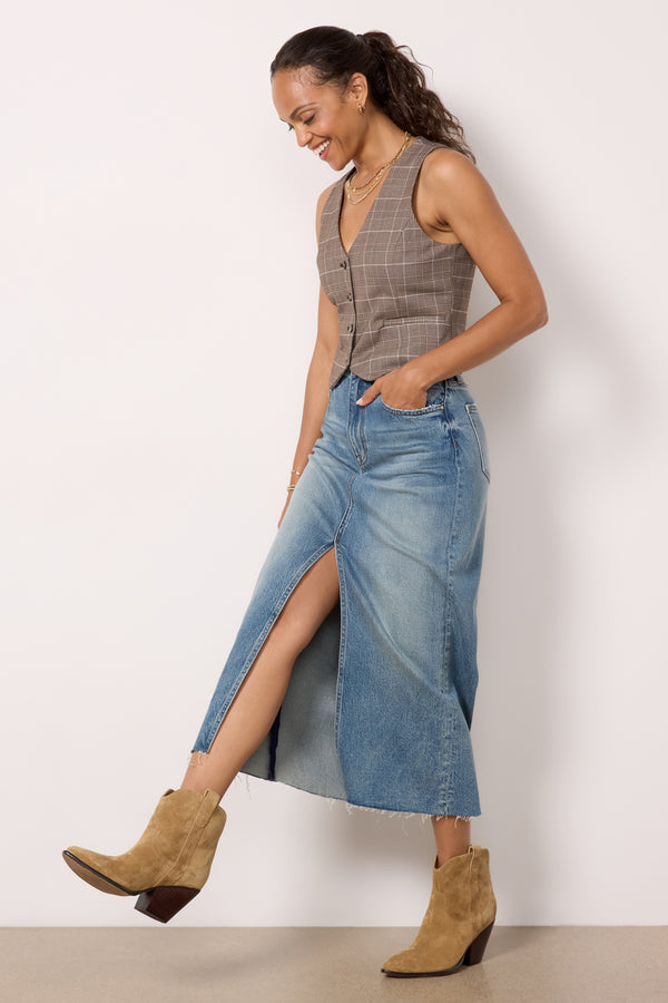 Everve Office Hour Vest Browncombo