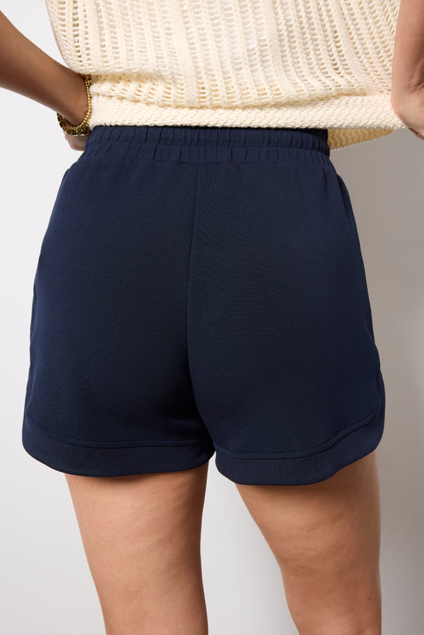 Everve Ollie High Rise Short Navy