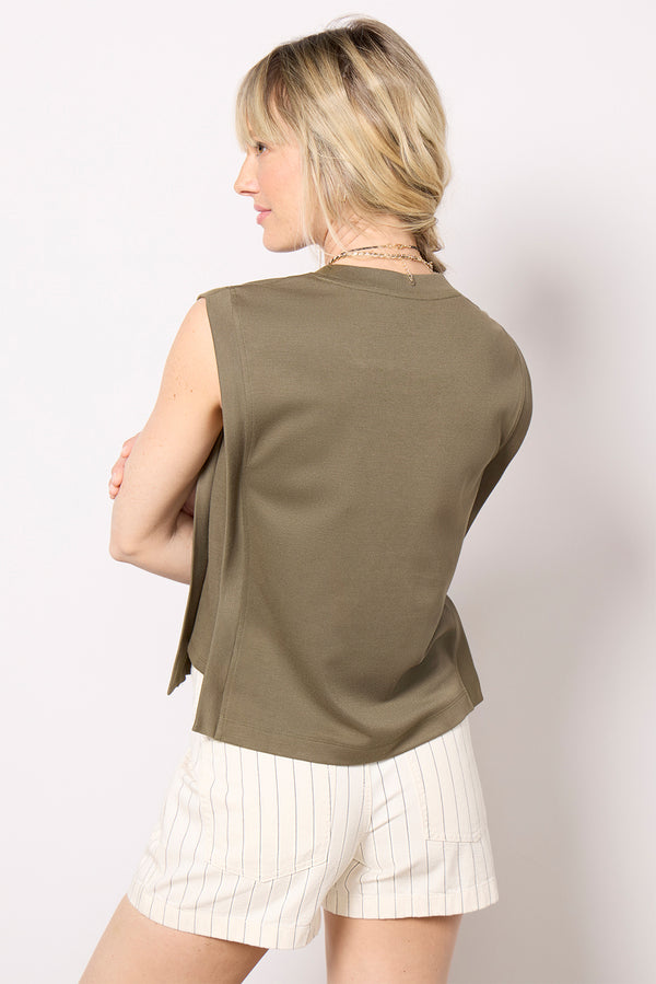 Everve Otis Side Panel Tank Olive