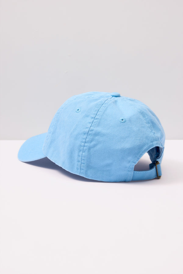 Everve Oui Baseball Hat Skyblue/Navy