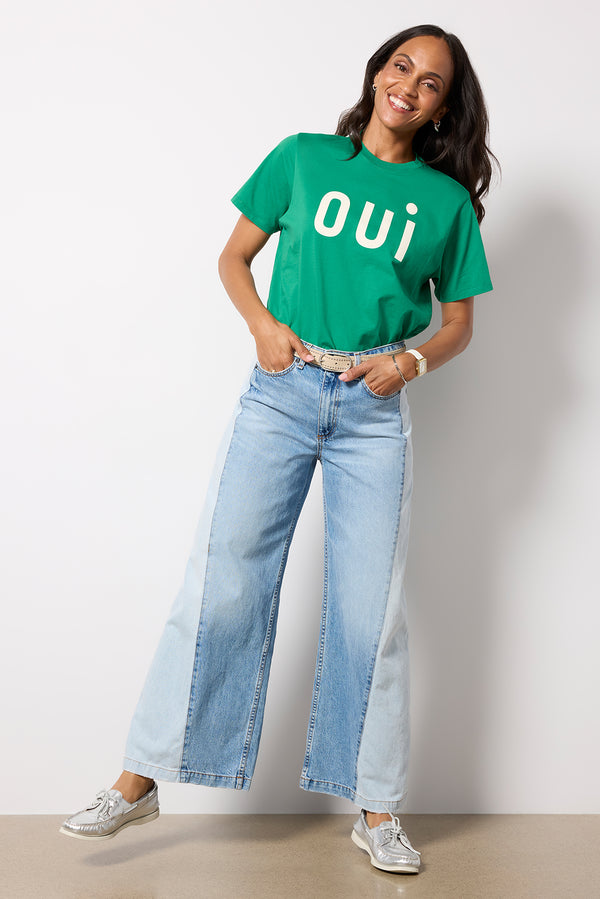 Everve Oui Original Shirt Greenapple