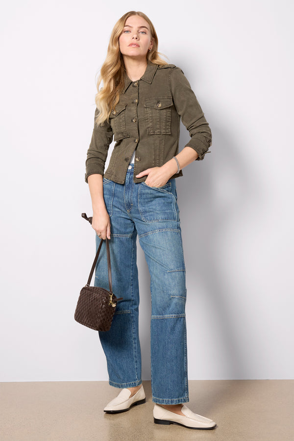 Everve Pacey Jacket Vintagebayougreen