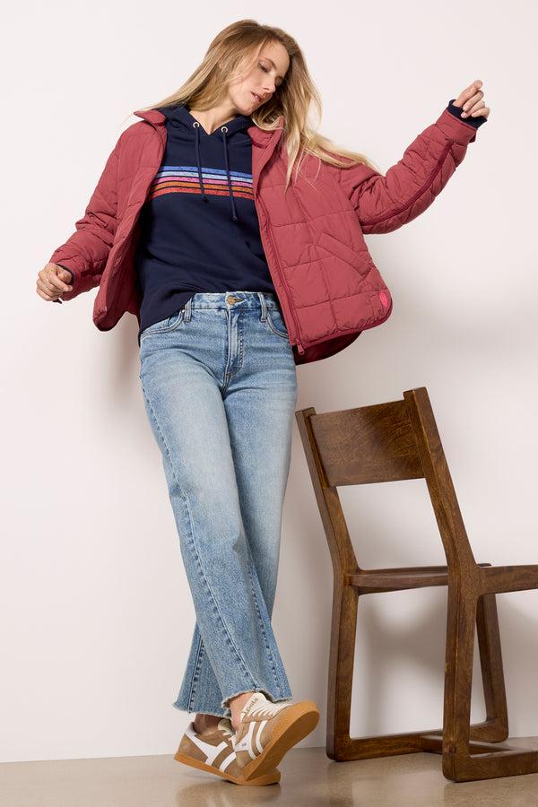 Everve Packable Pippa Puffer Sourcherry