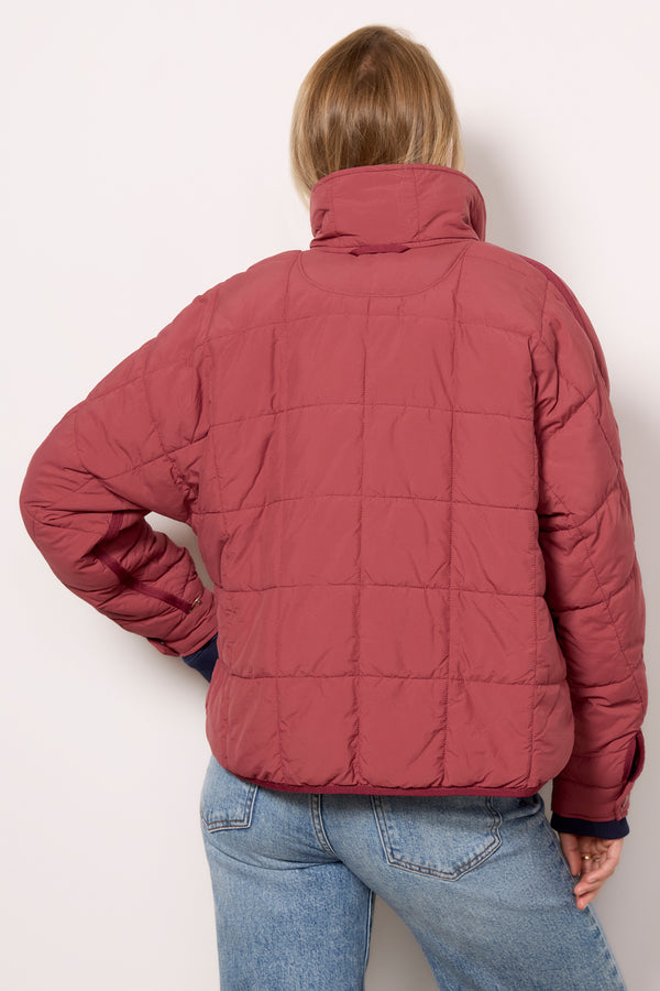 Everve Packable Pippa Puffer Sourcherry