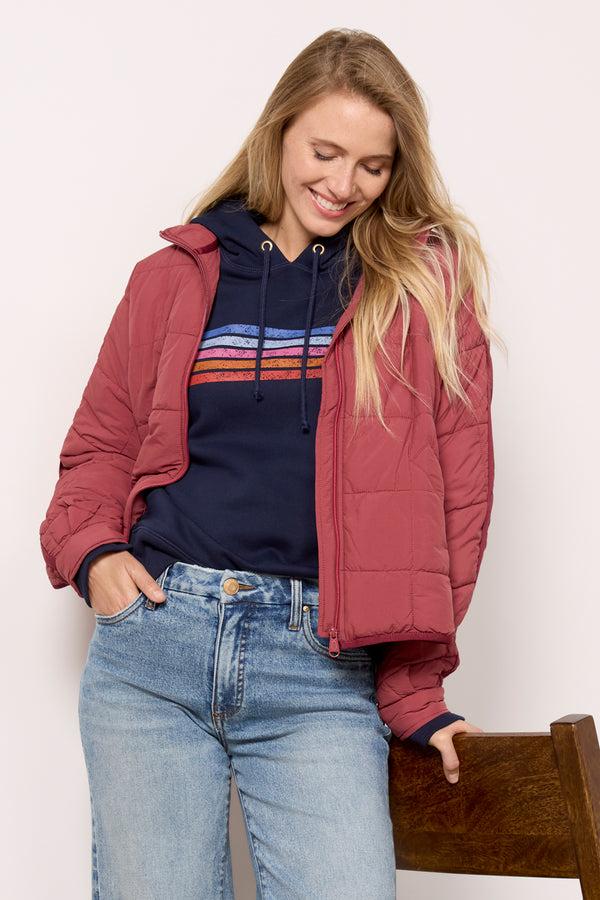 everve Packable Pippa Puffer Sourcherry