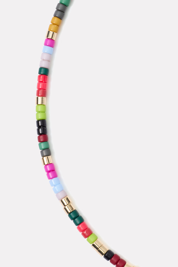 Everve Palisades Beaded Necklace Multi