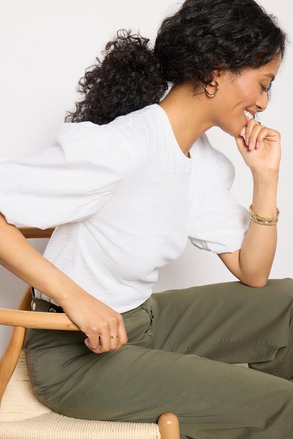 Everve Paola Top White