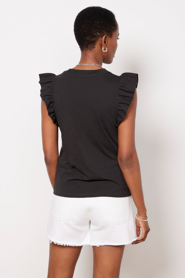 Everve Paulette Tank Jetblack