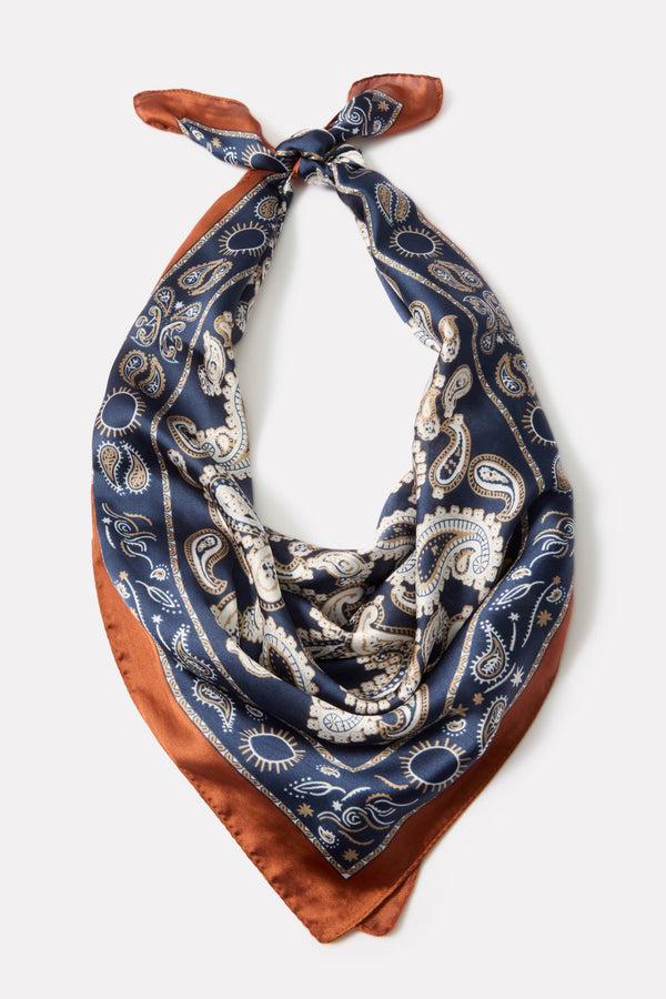 everve Payson Paisley Bandana Navymulti